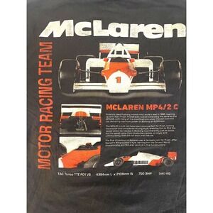 McLaren Formula 1 Team F1 International Motor Racing T-shirt Size Medium Tee
